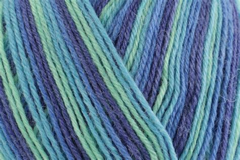 West Yorkshire Spinners Signature 4 Ply 831 Blue Lagoon with wool and nylon
